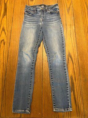 Lucky Brand Lolita Super Skinny Jeans Women’s 2/25 Blue Stretch Lived In Denim